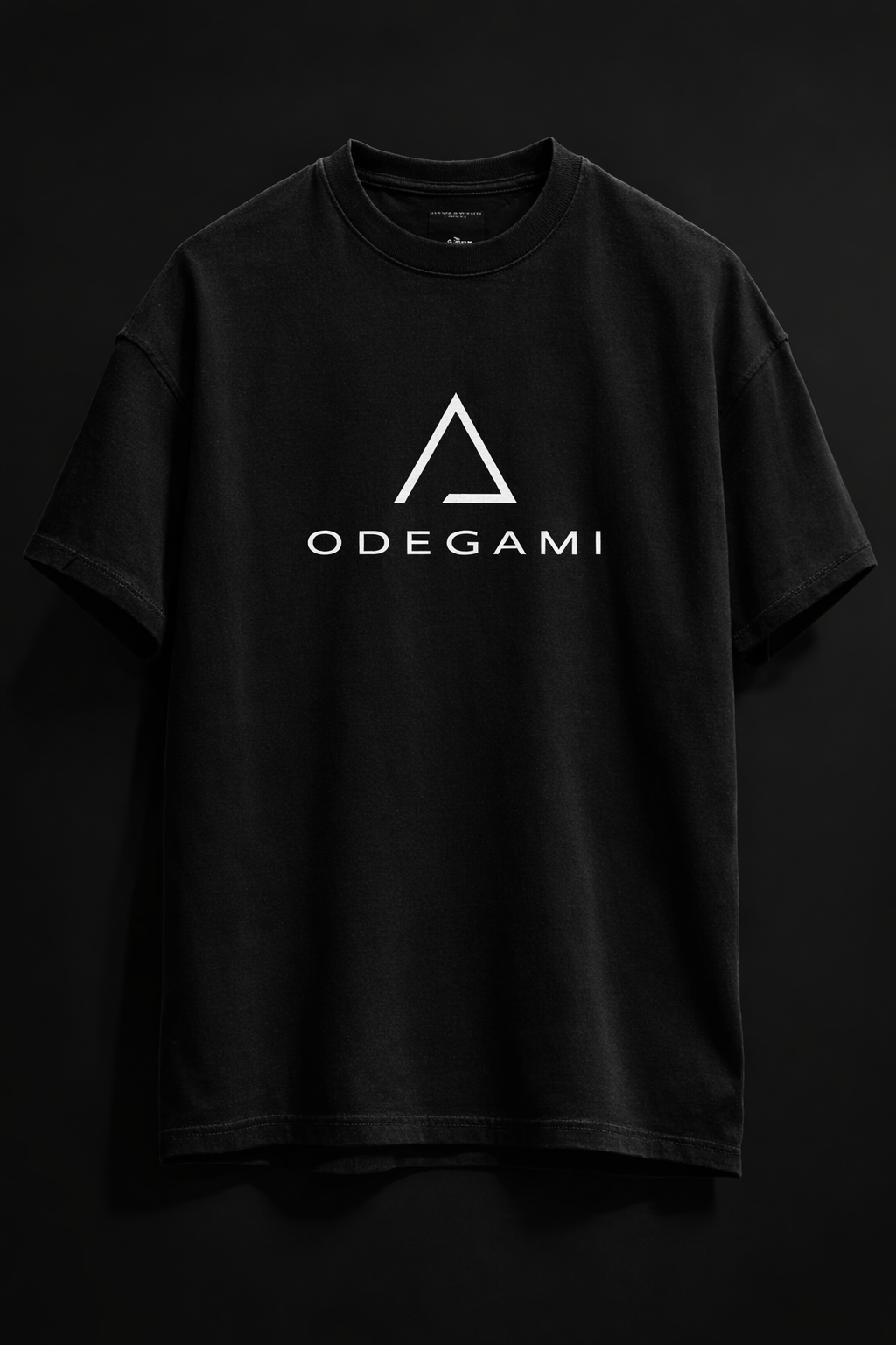 T-shirt ODEGAMI noir Oversize