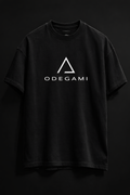 T-shirt ODEGAMI noir Oversize